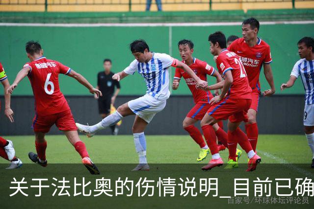关于法比奥的伤情说明 目前已确诊为腓骨远端骨折