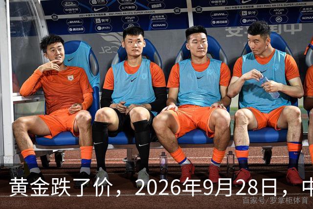 黄金跌了价，2026年9月28日，中国黄金最新价格，人民币黄金最新价格